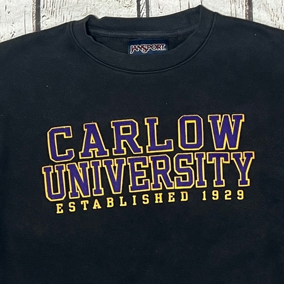 Carlow University Pennsylvania Collegiate Crewneck Pullover Jumper Sweatshirt - Picture 2 of 4